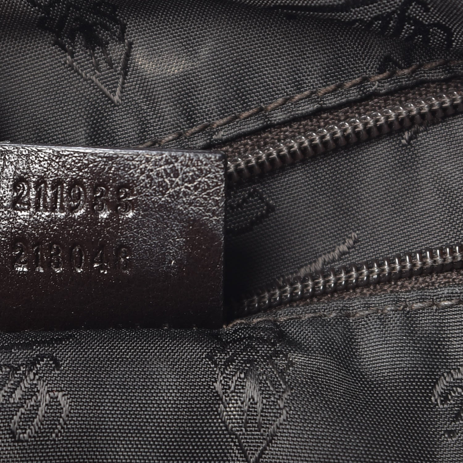 Gucci Guccissima Large New Ladies Web Hobo Dark Brown 7 of 15