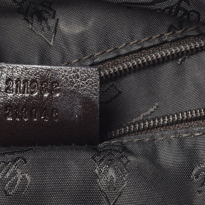 Gucci Guccissima Large New Ladies Web Hobo Dark Brown 7 of 15