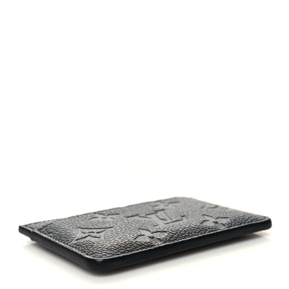 Louis Vuitton Empreinte Card Holder Black 4 of 8