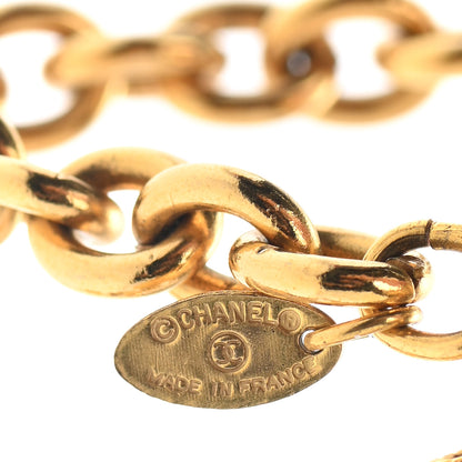 Chanel Metal Medallion CC Chain Necklace Gold 5 of 7