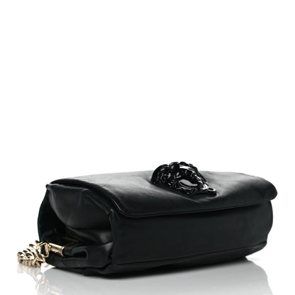 Versace Nappa Palazzo Sultan Shoulder Bag Black 6 of 20