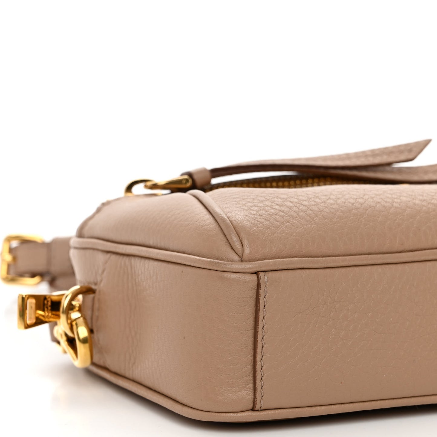 Vitello Daino Belt Bag Cammeo