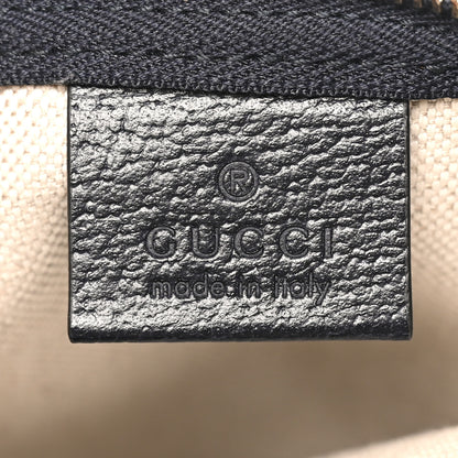 Gucci Denim GG Monogram Web Small Giglio Tote Blue White 8 of 12