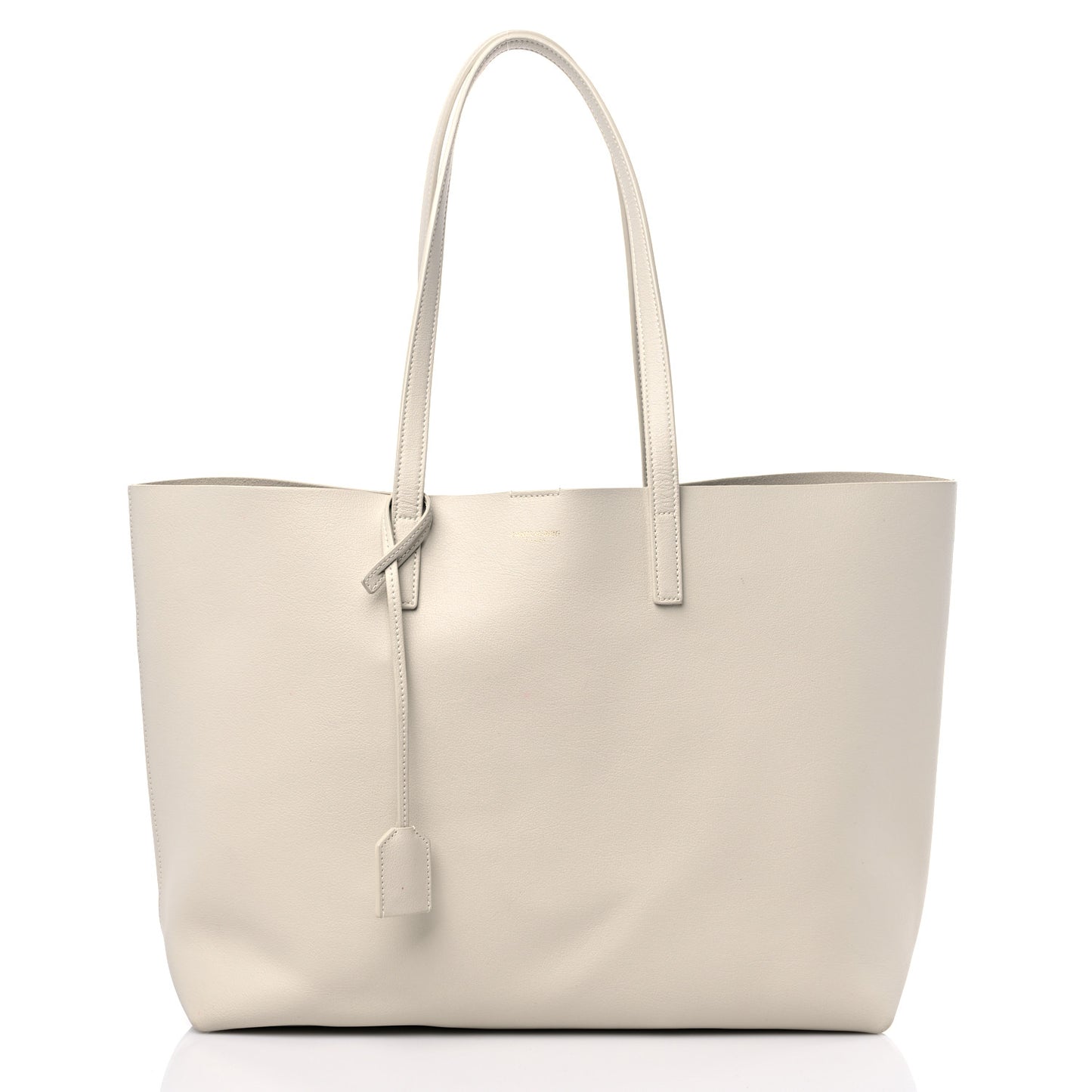 Calfskin Large Shopping Tote Porcellana
