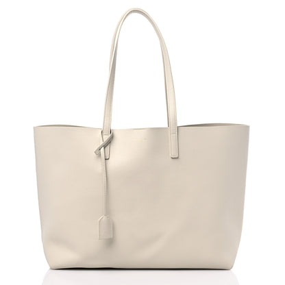 Saint Laurent Calfskin Large Shopping Tote Porcellana 3 of 12