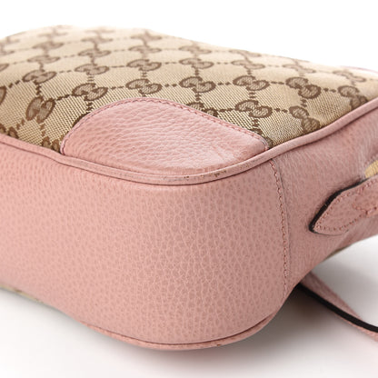 Gucci Monogram Mini Bree Messenger Bag Beige Soft Pink 7 of 14