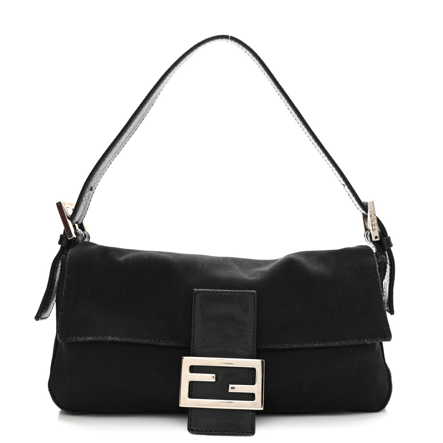 Fendi Neoprene Baguette Black 1 of 11
