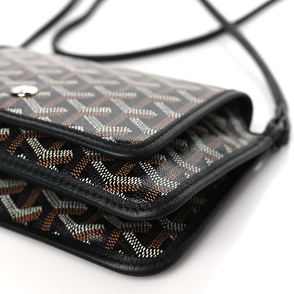 Goyard Goyardine Plumet Wallet Clutch Black 9 of 9