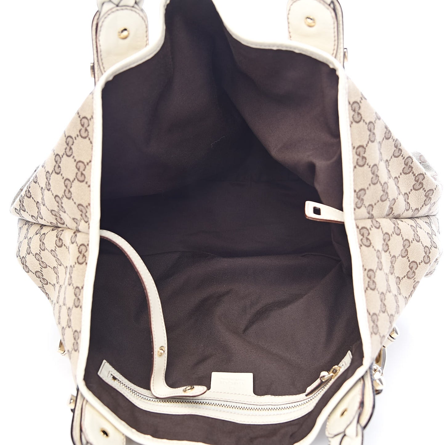 Monogram Medium Pelham Shoulder Bag Off White