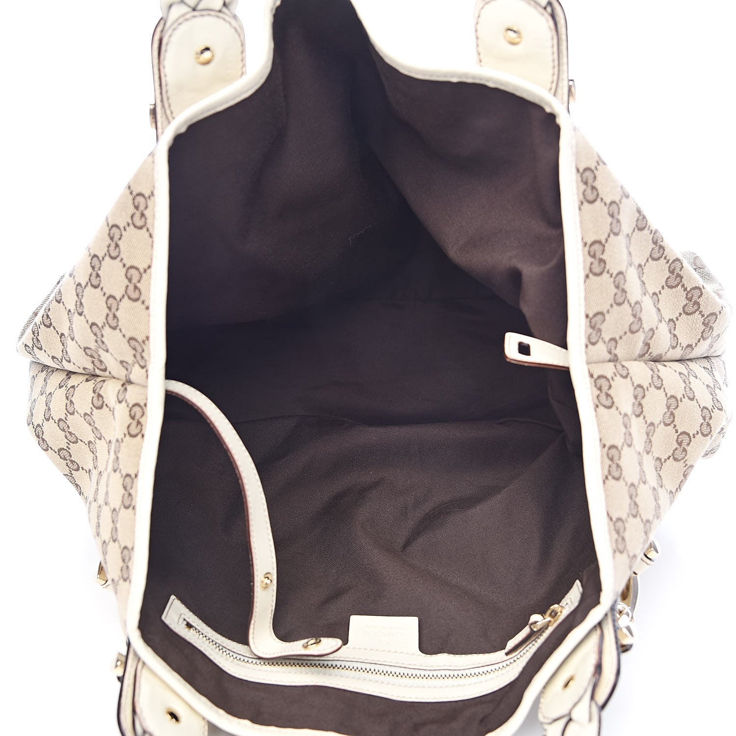 Gucci Monogram Medium Pelham Shoulder Bag Off White 5 of 12