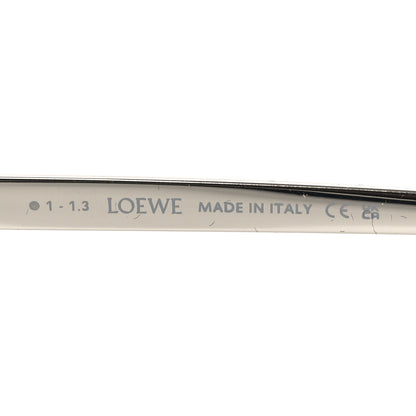 Loewe Metal Anagram Spoiler Aviator Oversized Sunglasses LW40111U Gold Silver 5 of 7