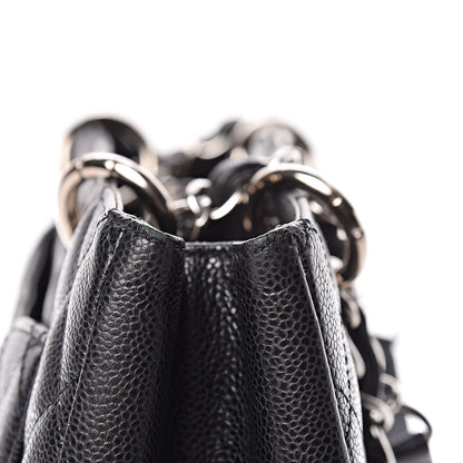 Chanel Caviar Quilted Grand Shopping Tote GST Black 13 of 15