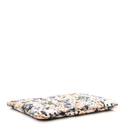 Chanel Nylon Quilted Medium Cat Emoticon Cosmetic Case Navy 4 of 8