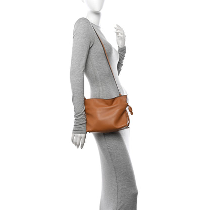 Loewe Calfskin Mini Flamenco Knot Clutch Warm Desert 2 of 9