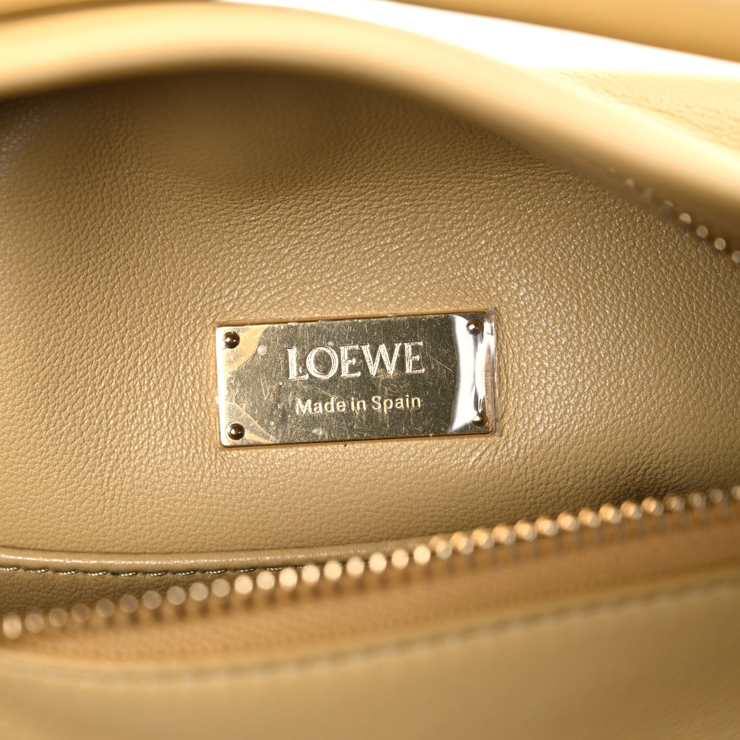 Loewe Calfskin Small Puzzle Bag Dark Butter 6 of 10