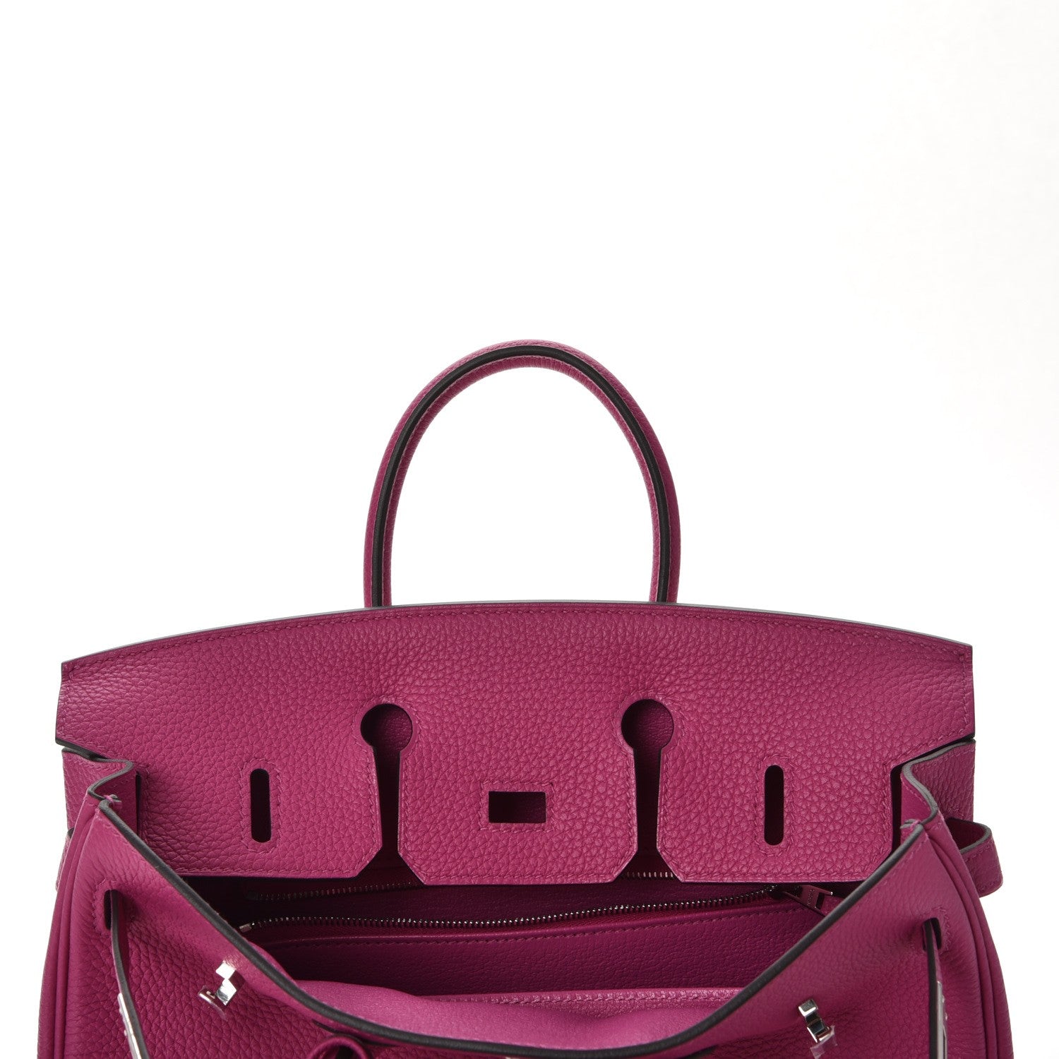 Hermes Togo Birkin 25 Rose Pourpre 8 of 38