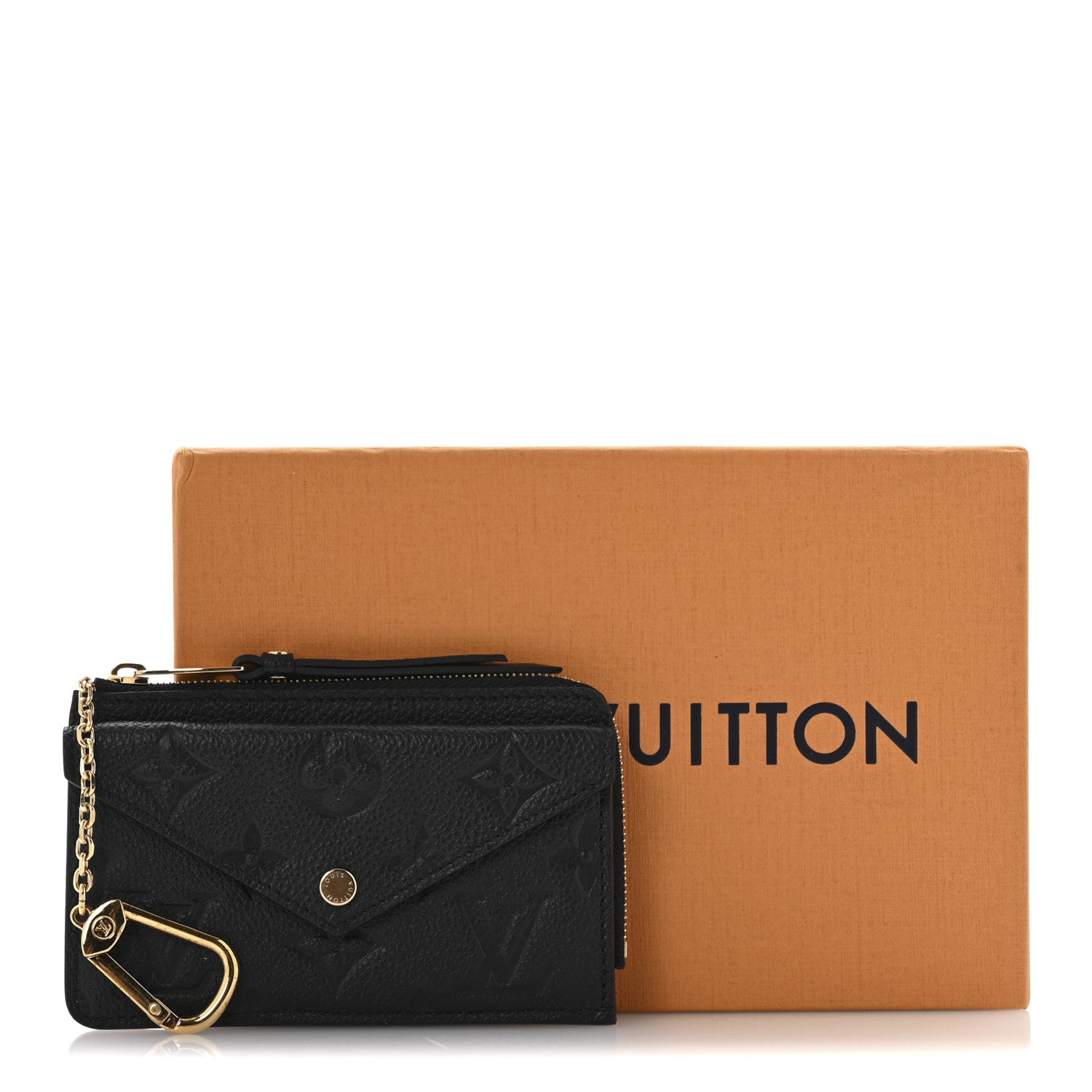 Louis Vuitton Empreinte Recto Verso Card Holder Black 9 of 9