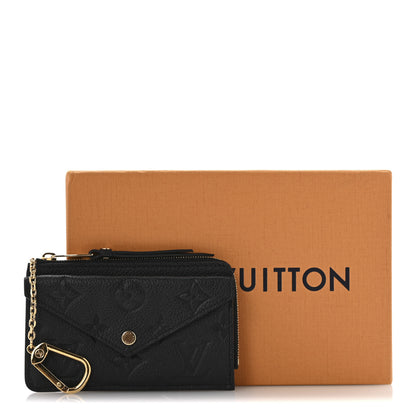 Louis Vuitton Empreinte Recto Verso Card Holder Black 9 of 9
