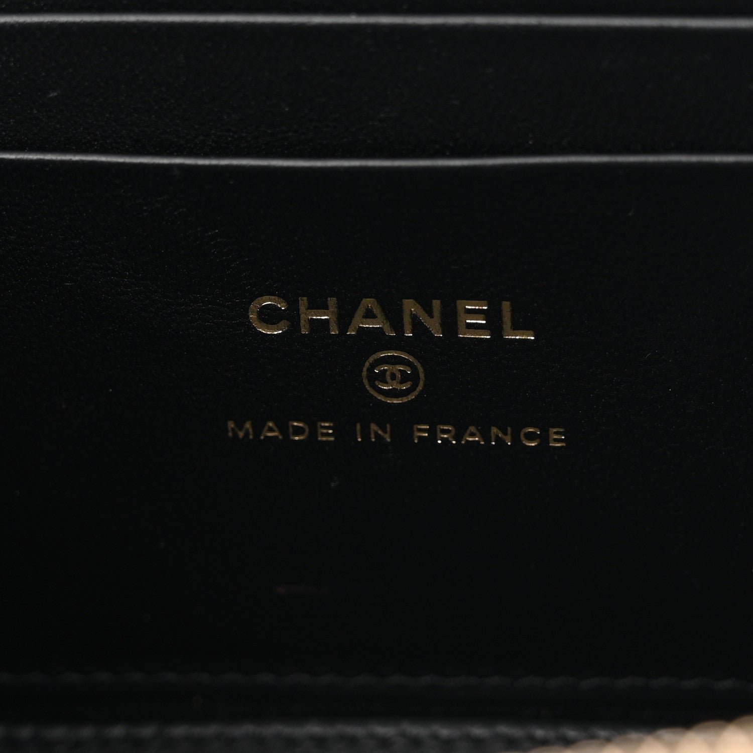 Chanel Lambskin Quilted Small Top Handle Vanity Case With Chain Black 6 of 10