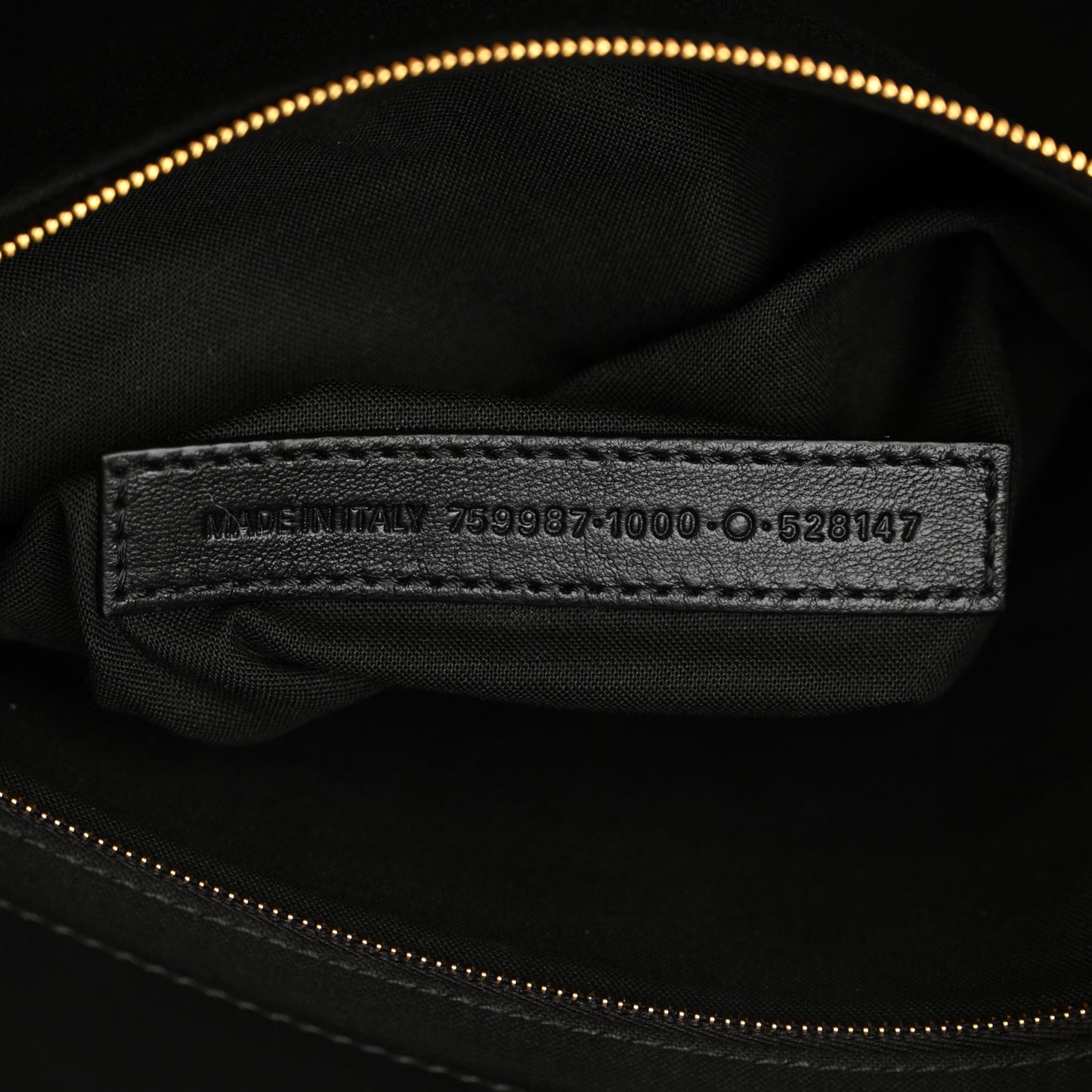 Soft Smooth Calfskin Large Duty Free Tote Black