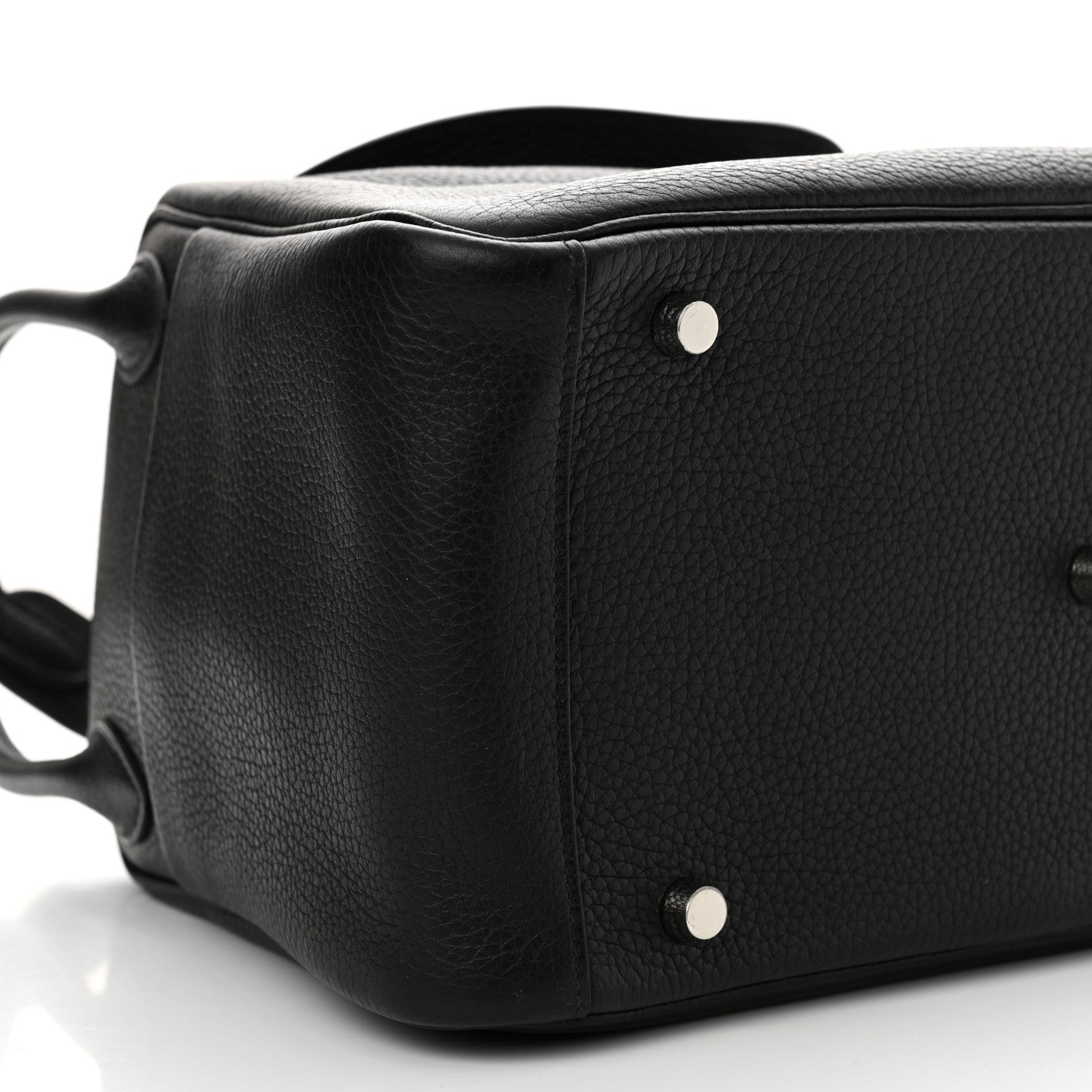 Hermes Taurillon Clemence Lindy 30 Black 9 of 11