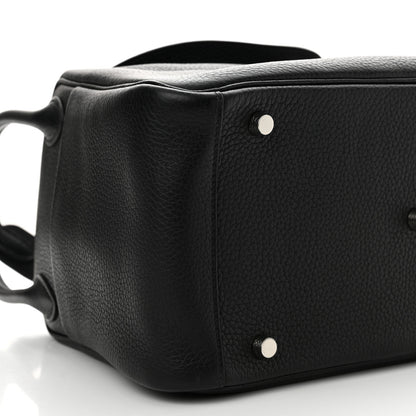 Hermes Taurillon Clemence Lindy 30 Black 9 of 11
