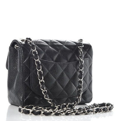Chanel Caviar Quilted Mini Square Flap Black 3 of 9
