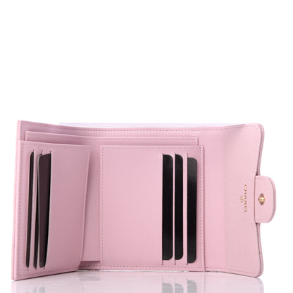 Chanel Caviar Quilted Compact Flap Wallet Light Pink 5 of 8