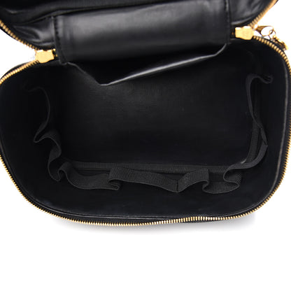 Chanel Caviar Vanity Cosmetic Case Black 4 of 6
