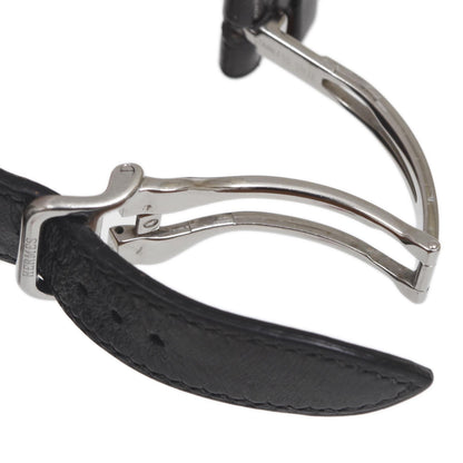 Hermes Stainless Steel Barenia 30mm Harnais Quartz Watch Noir 7 of 8
