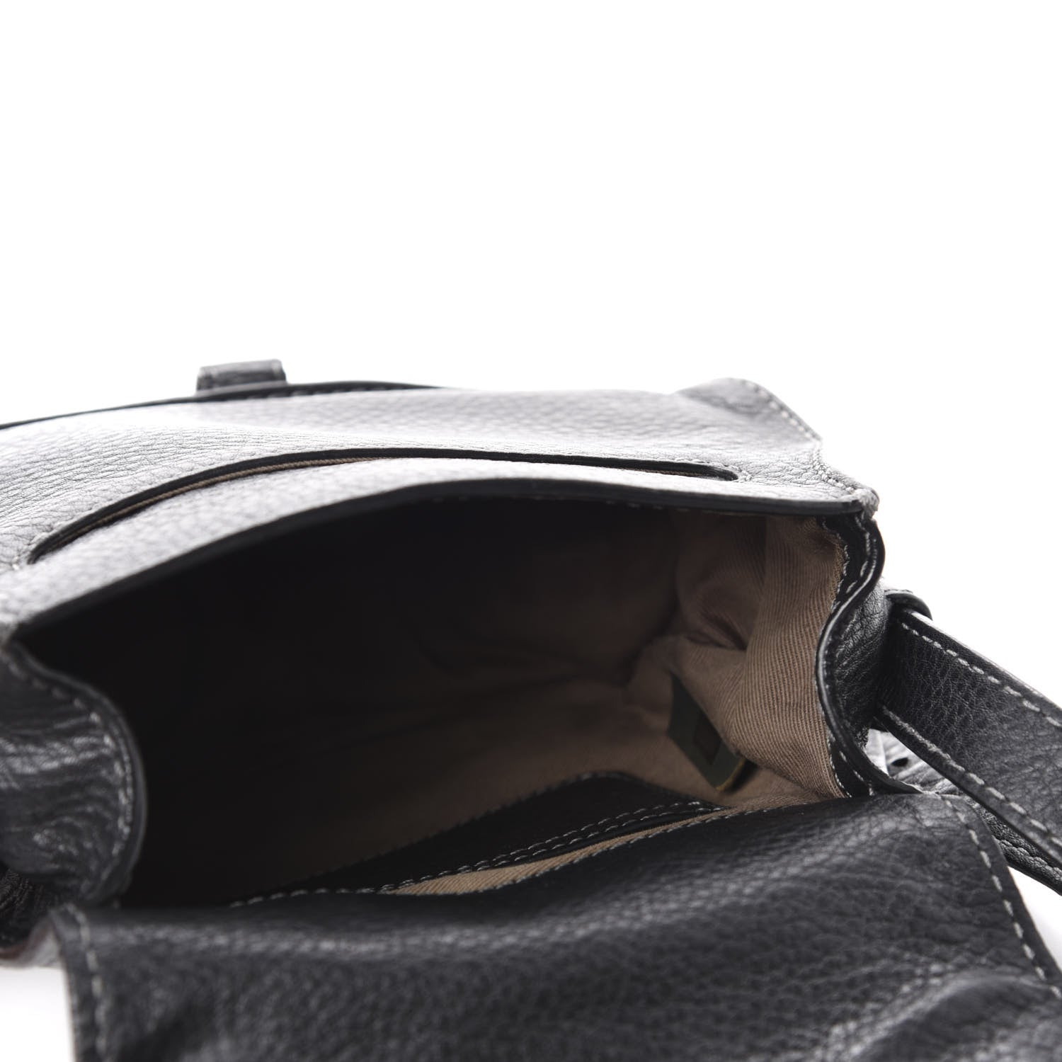 Chloe Calfskin Mini Marcie Round Crossbody Bag Black 5 of 11