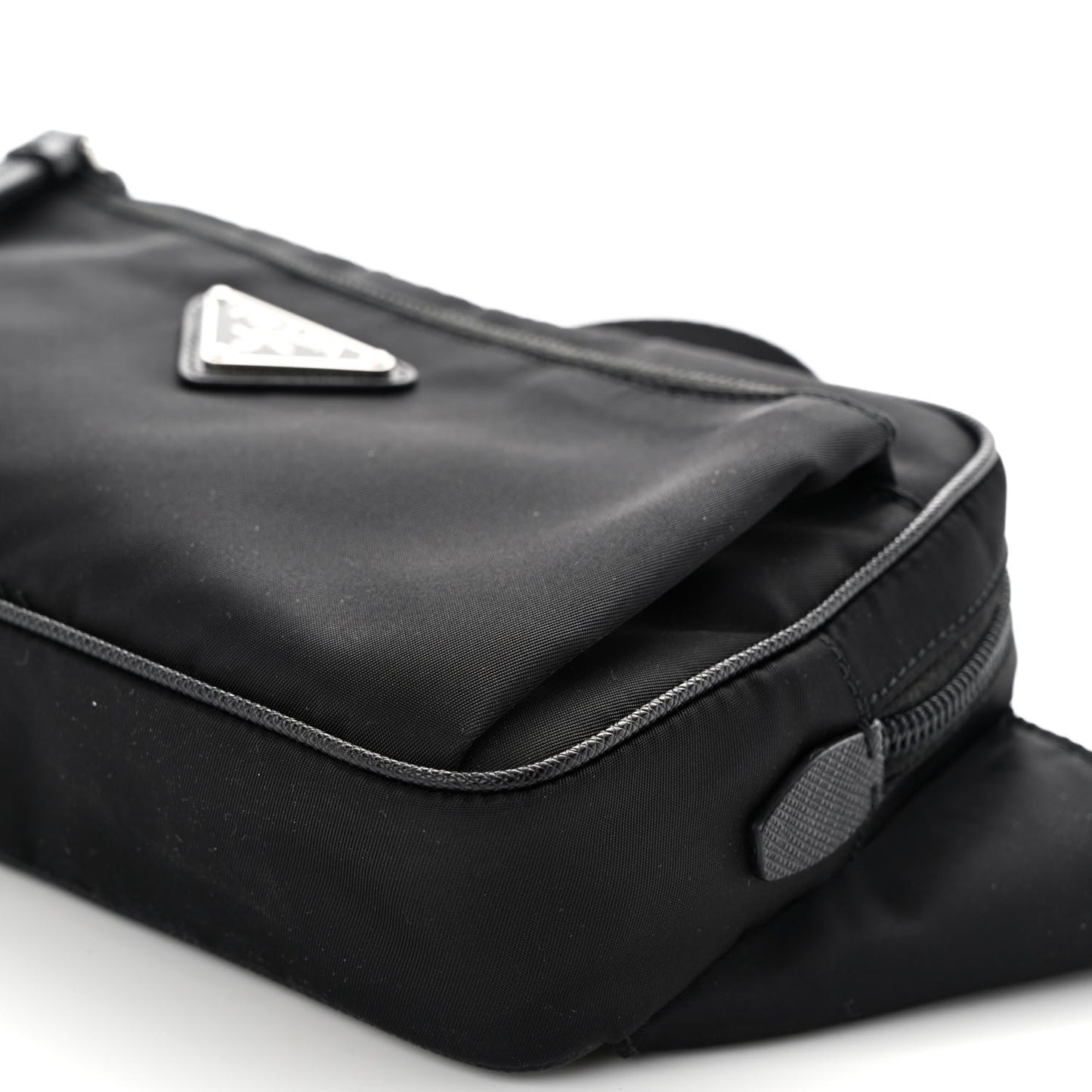 Tessuto Nylon Belt Bag Black