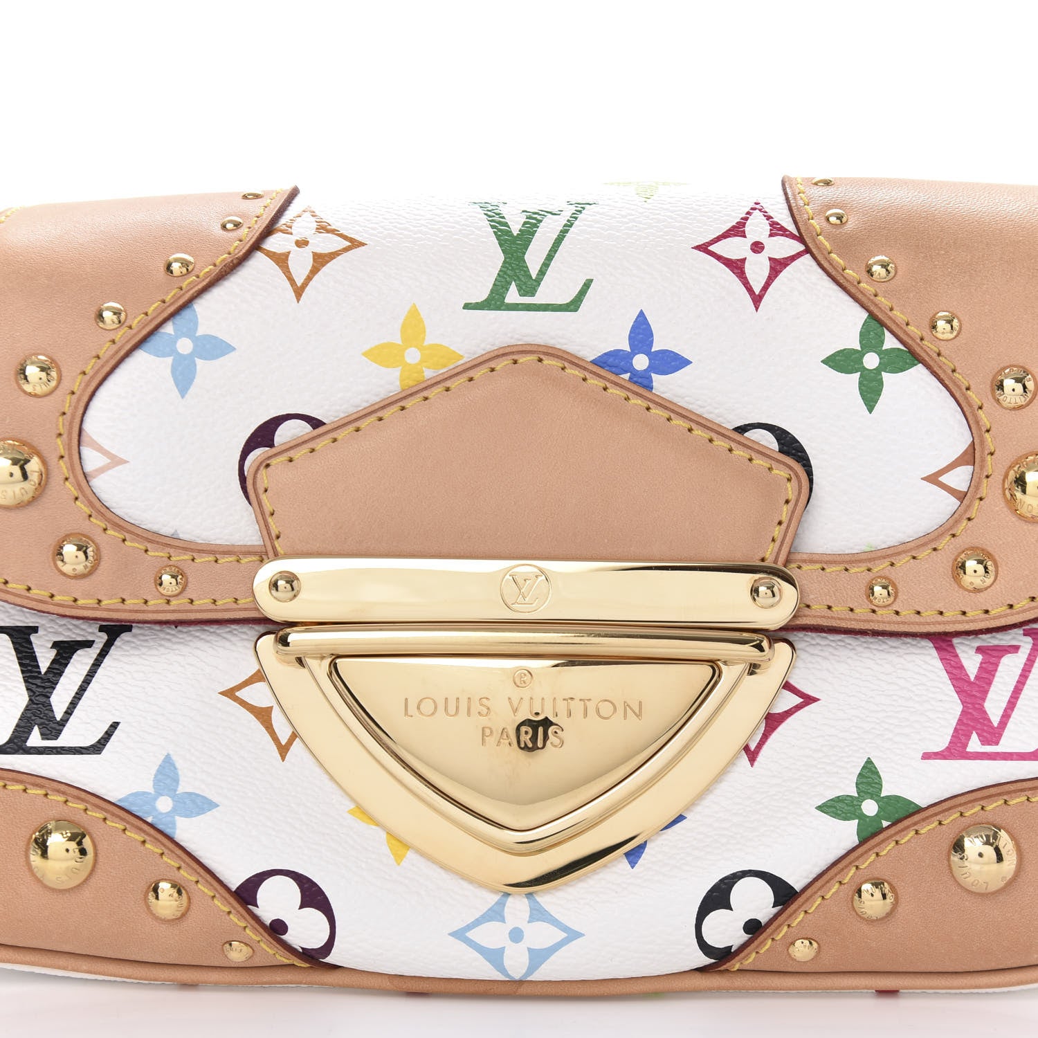 Louis Vuitton Monogram Multicolor Marilyn White 9 of 9