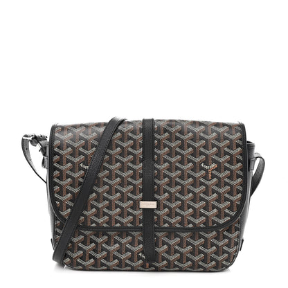 Goyard Goyardine Belvedere II MM Messenger Bag Black 1 of 10