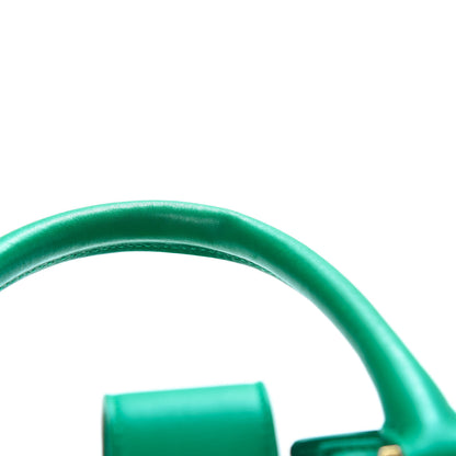 Saint Laurent Calfskin Small Classic Y Cabas Green 12 of 12