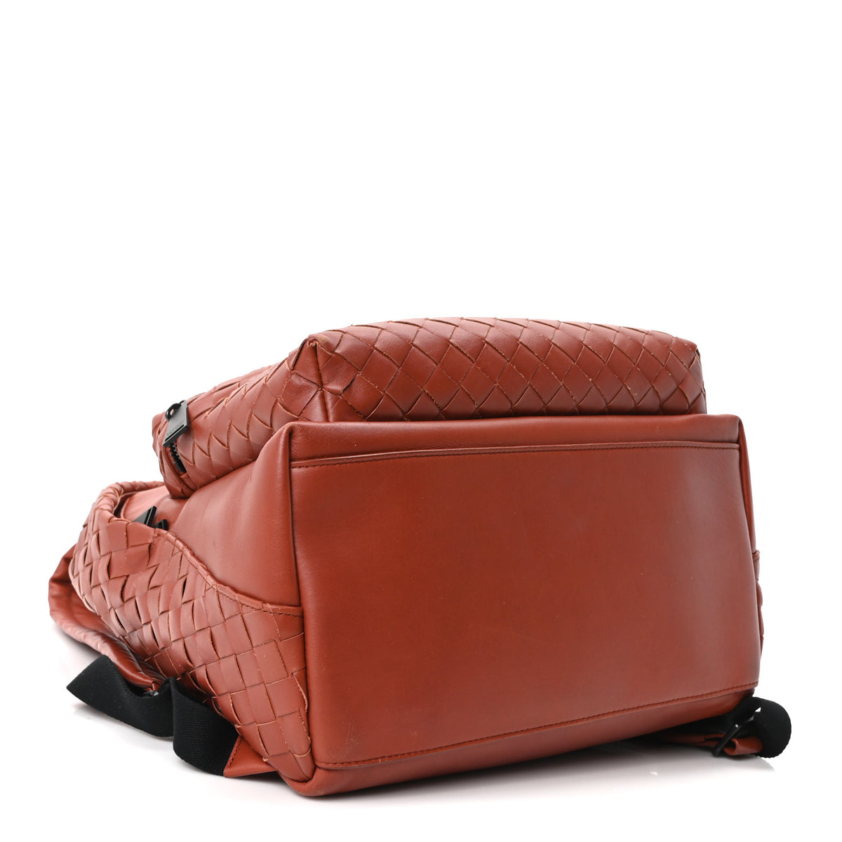 Nappa Intrecciato Backpack Rust