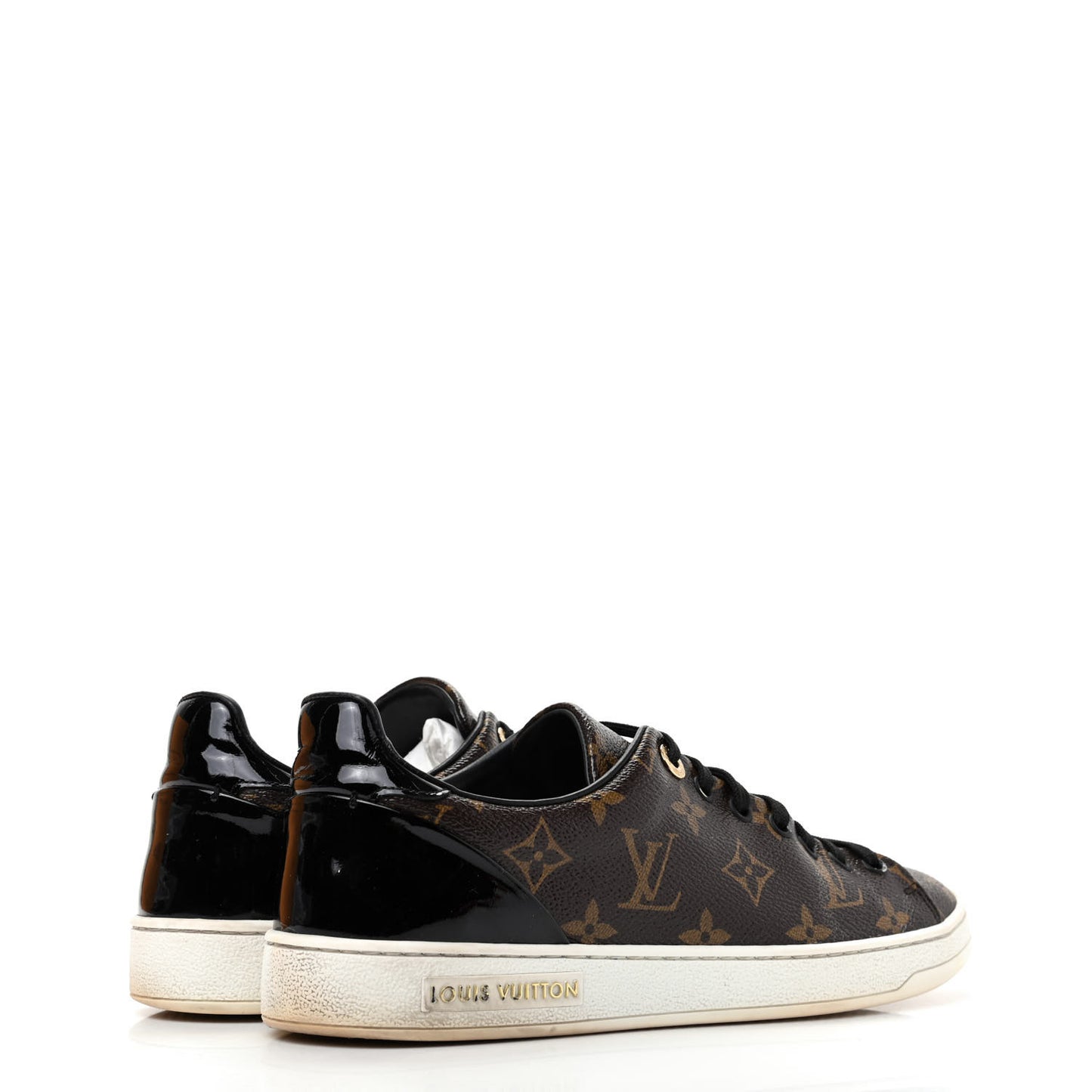 Patent Monogram Frontrow Sneakers 39