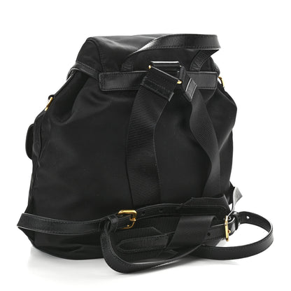 Prada Tessuto Nylon Vitello Backpack Black 3 of 10