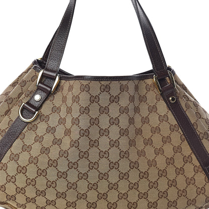 Gucci Monogram Medium Abbey Shoulder Bag Dark Brown 7 of 11