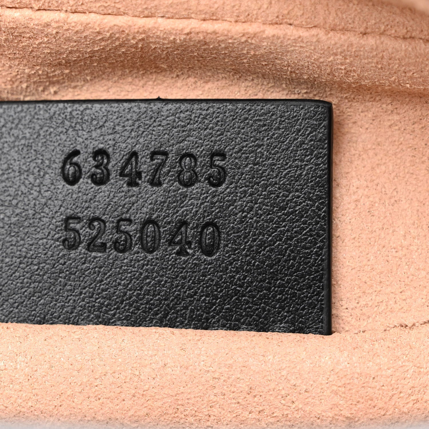 Gucci Calfskin Matelasse Mini GG Marmont Chain Shoulder Bag Black 7 of 10