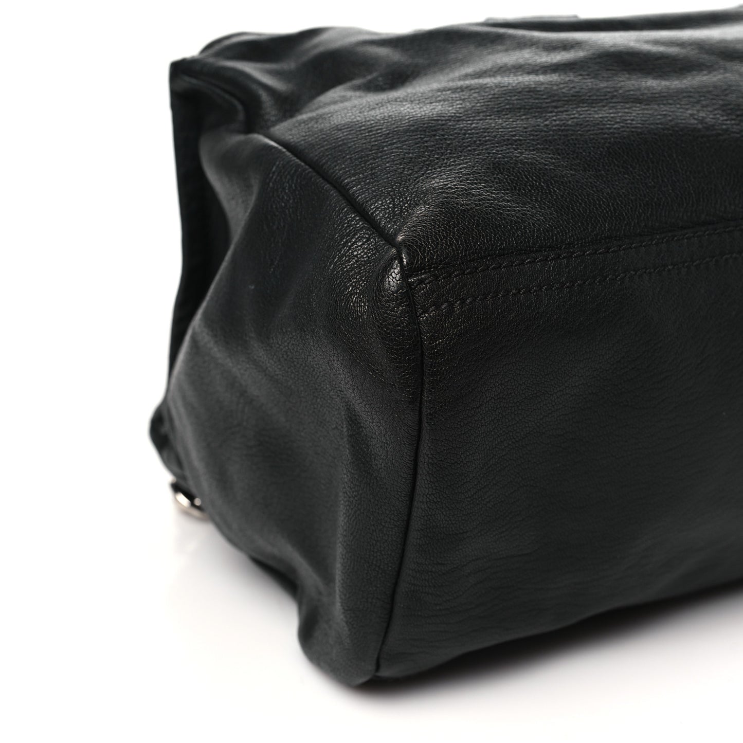 Sugar Goatskin Small Pandora Black