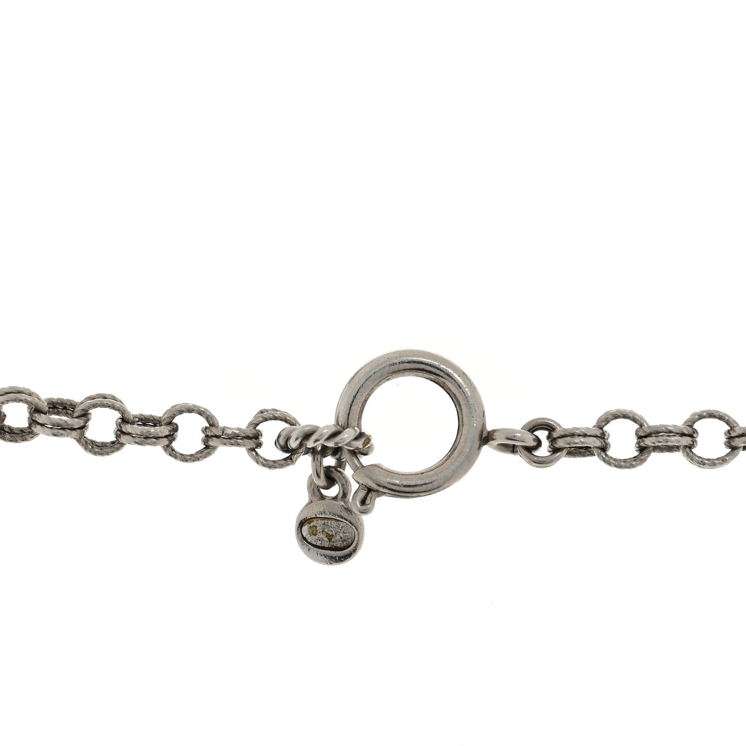 Chanel Medallion CC Chain Necklace Ruthenium 4 of 4