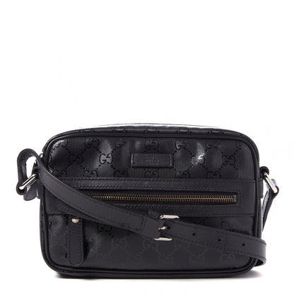 Gucci Imprime Monogram Small Shoulder Bag Black 1 of 8