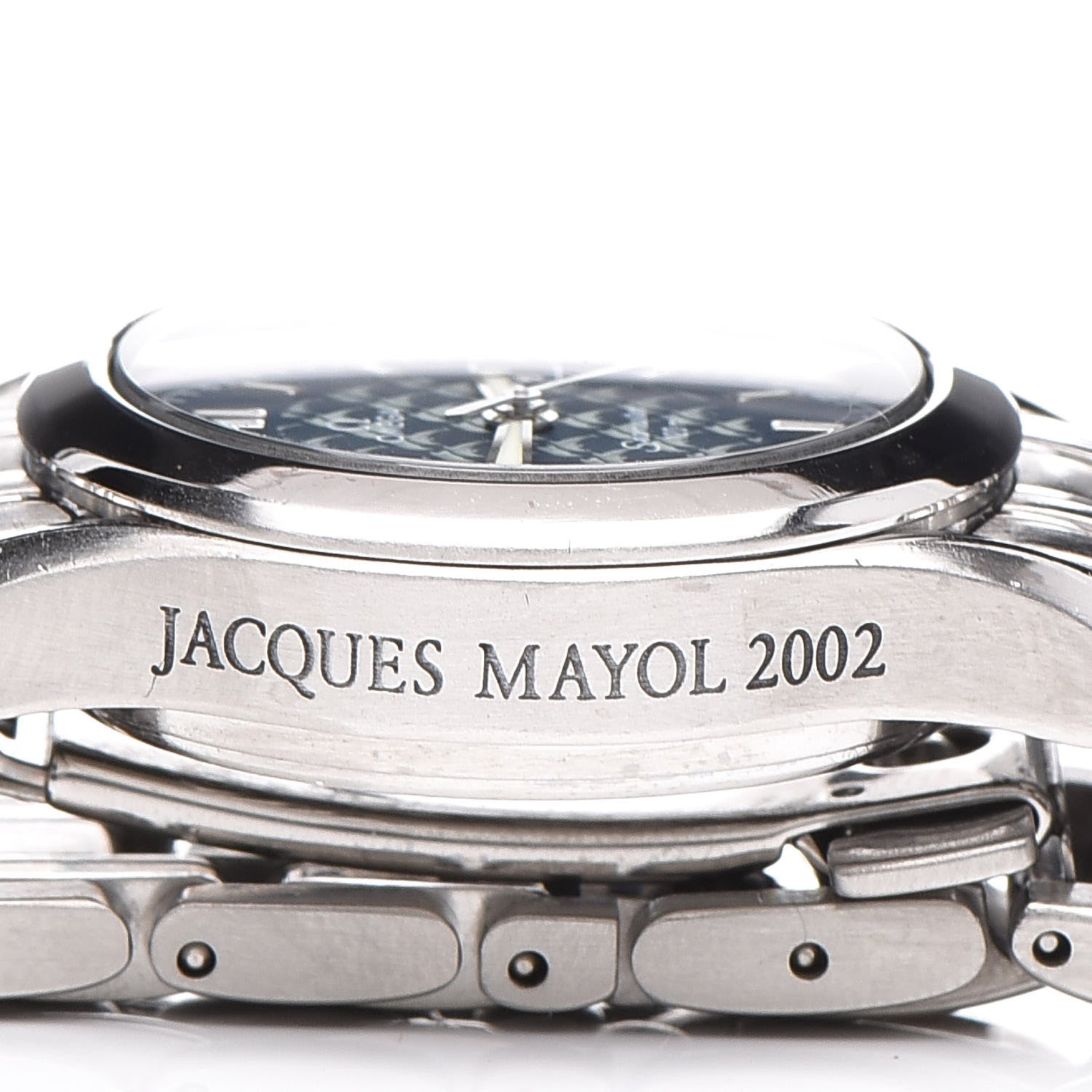 Omega Stainless Steel 26mm Seamaster Jacques Mayol Quartz Watch Blue 2500.80 4 of 7