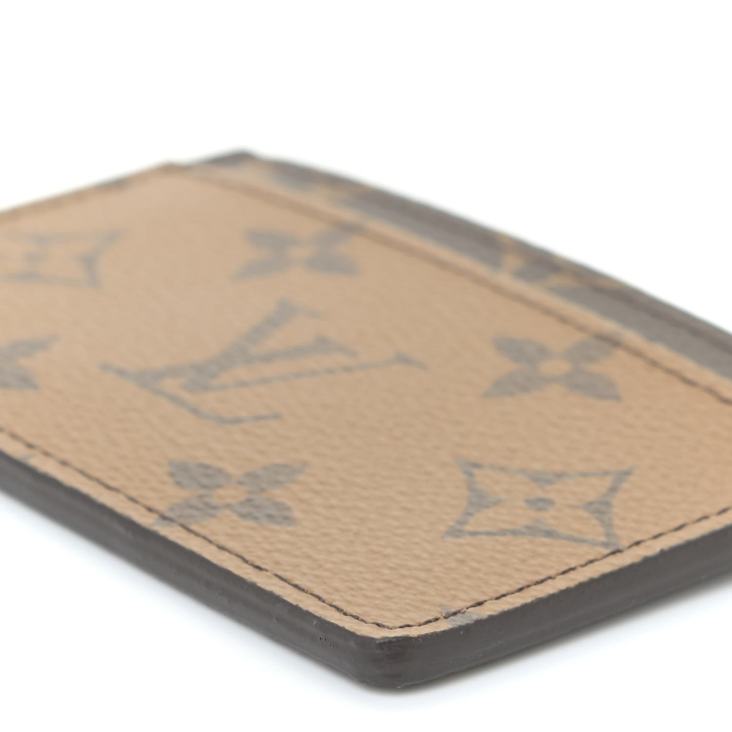 Reverse Monogram Card Holder