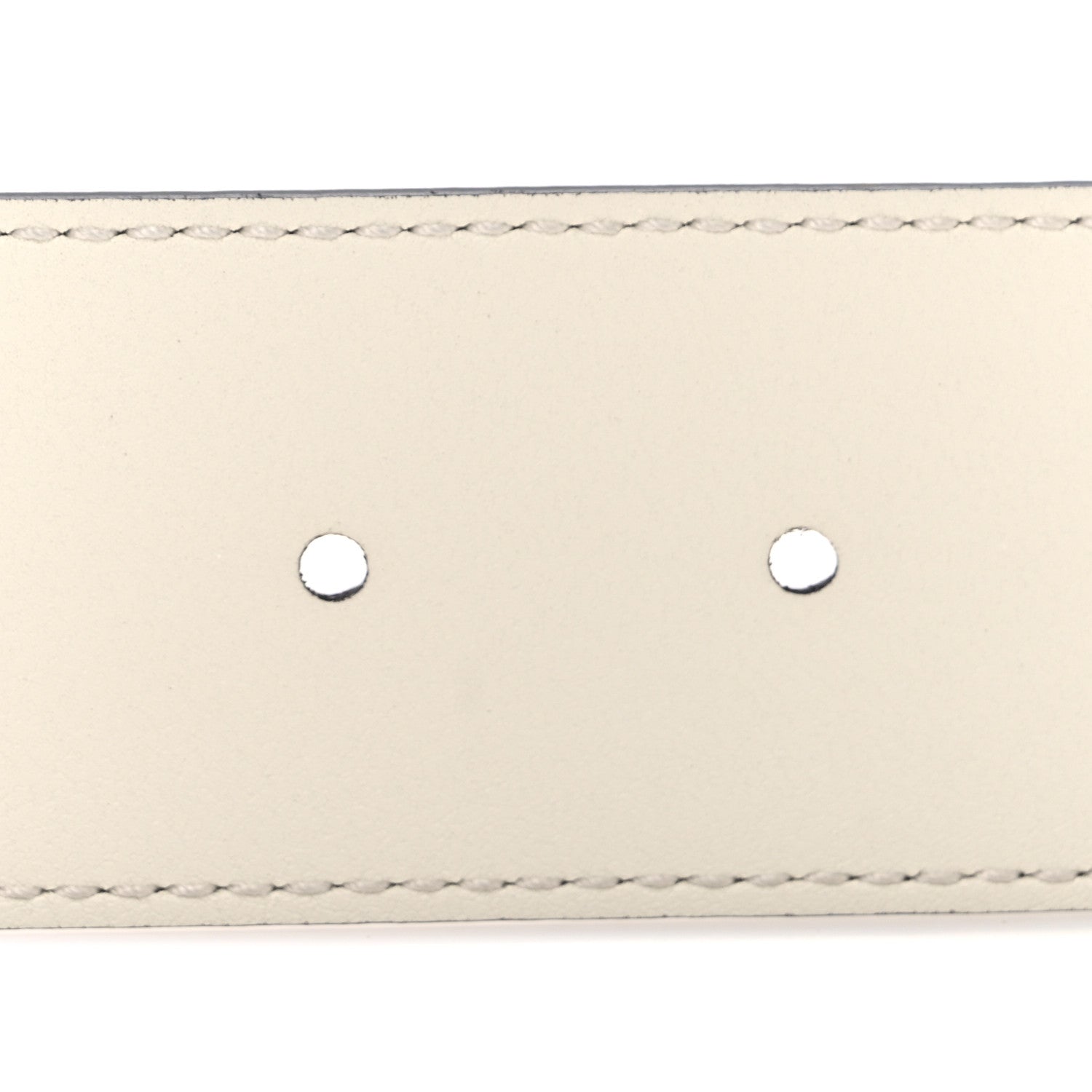 Gucci Calfskin Double G 40mm Belt 85 34 Mystic White 4 of 6