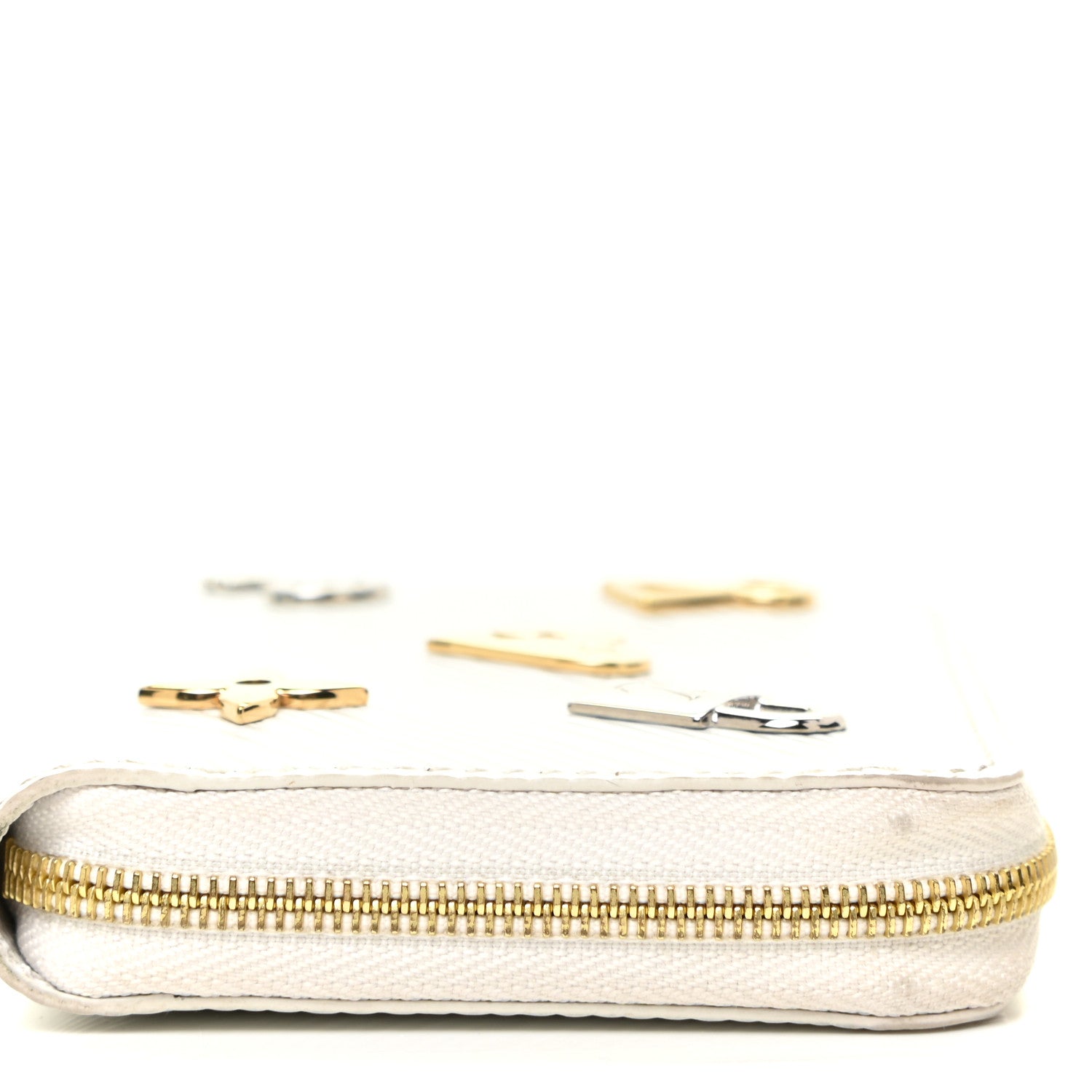 Louis Vuitton Epi Love Lock Zippy Coin Purse White 15 of 16