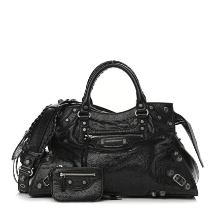 Balenciaga Agneau Arena Neo Cagole City Handbag Black 1 of 9