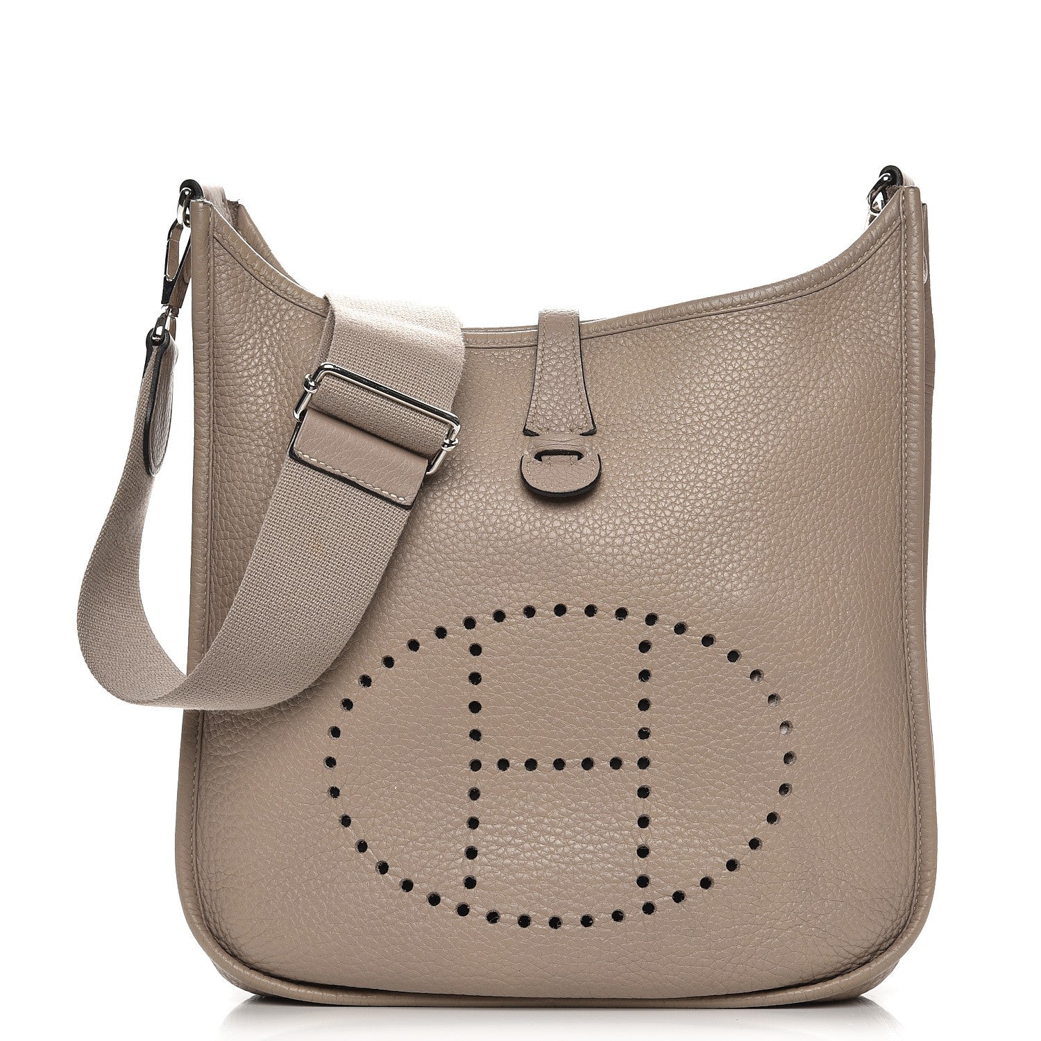 Hermes Taurillon Clemence Evelyne III PM Gris Tourterelle 1 of 7