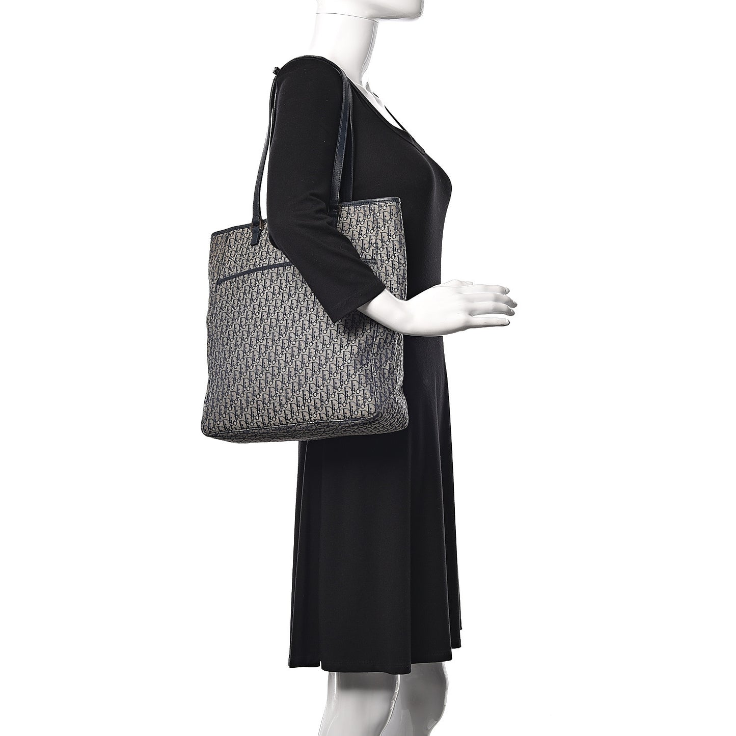 Monogram Tote Navy